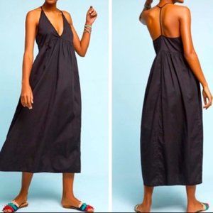 Anthropologie Lacausa T Back Maxi Dress